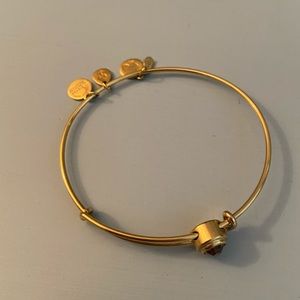 Alex and Ani Citrine Gem Bracelet